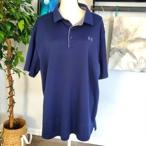 UNDER ARMOUR HEATGEAR loose fit polo 2XL